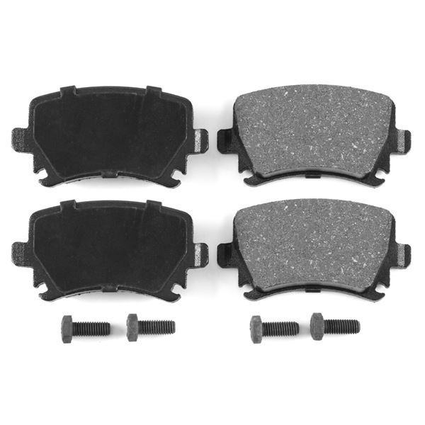 FROW 4351102001 — FREN BALATASI ARKA (105 mm) (FISSIZ-4 CİVATALI) AUDI A4 A6 VOLKSWAGEN CADDY III GOLF V-VI 10-