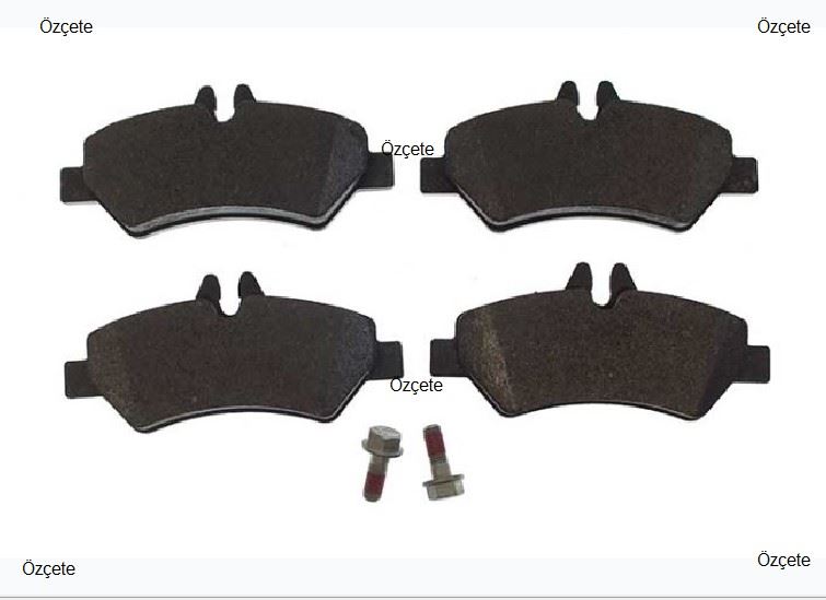 FROW 4511102002 — FREN BALATASI ARKA (136 mm) VOLKSWAGEN CRAFTER 06- (KISA KAS