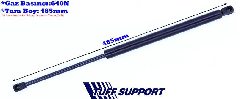 FROW 5071650006 — BAGAJ AMORTISORU (487 MM) FORD MONDEO I KOMBIMONDEO II KOMBI