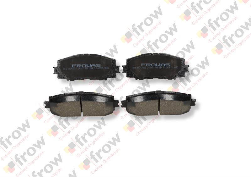 FROW 5511101052 — FREN BALATASI ON TOYOTA COROLLA 06- YARIS 05-