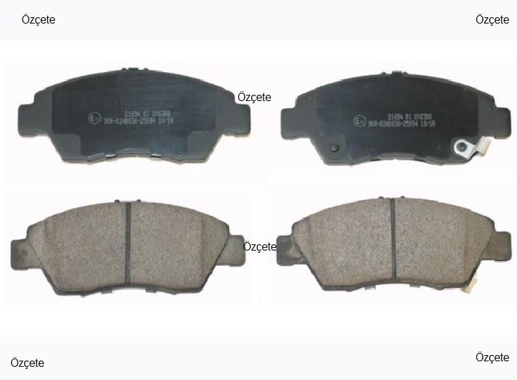 FROW 5531101012 — FREN BALATASI ON (136.8 mm) HONDA CIVIC 16