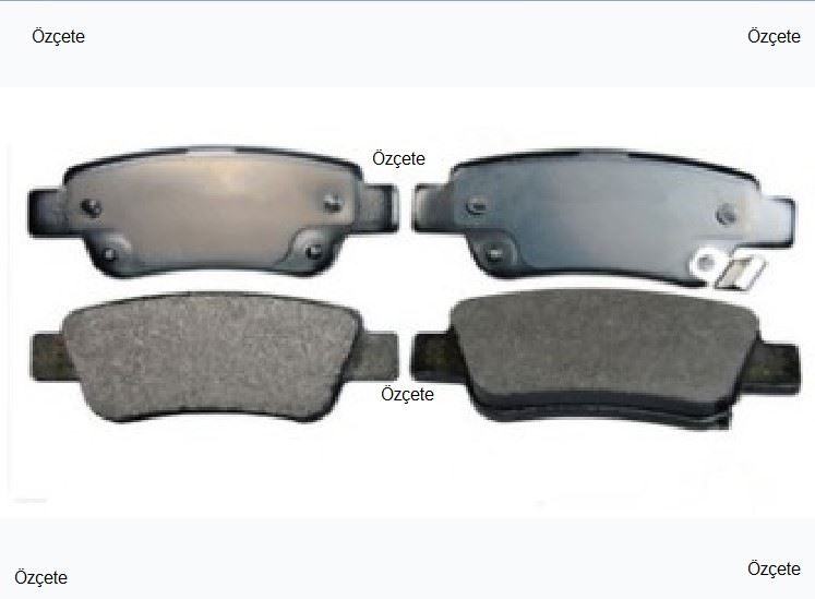 FROW 5531101014 — FREN BALATASI ARKA (108.8 mm) HONDA CR-V II (RE) 06-12 (KLIP