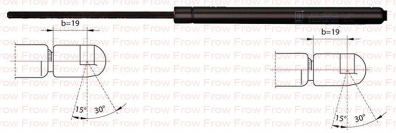 FROW 5541624015 — BAGAJ AMORTİSÖRÜ HYUNDAIACCENT 95-99