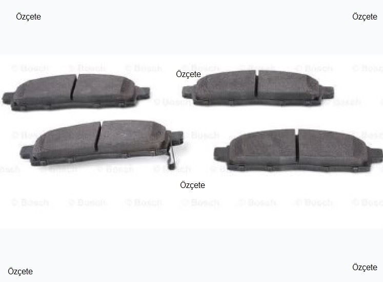 FROW 5551101006 — FREN BALATASI ON (155.4 mm) MITSUBISHI L200 14-