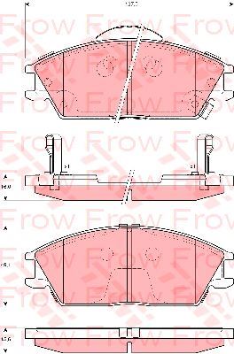 FROW 5661101001 — FREN DISKI ON (4D 242 mm) HYUNDAI ACCENT (X-3) 94-