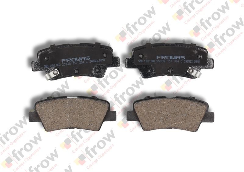 FROW 5681102002 — FREN BALATASI ARKA HYUNDAI SONATA V -I30 -ACCENT IV -I40 HYUNDAI VERNA -SONATA -ELANTRA KIA RIO