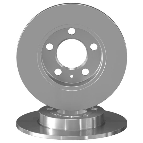FROW 6051102002 — FREN DİSKİ ARKA (5D 239 mm) VOLKSWAGEN GOLF IV BORA I JETTA III AUDI A3 96- TT 98- SKODA OCTAVIA I-II