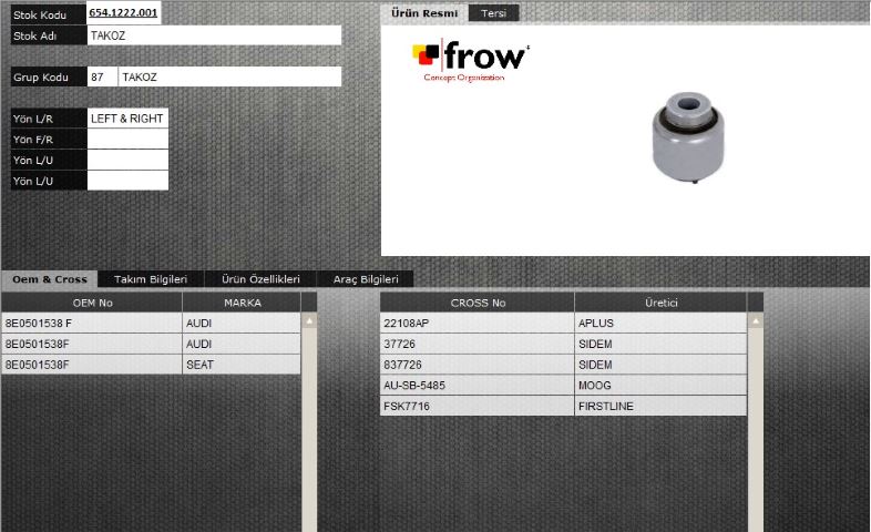 FROW 6541222001 — SALINCAK BURCU A4 A6
