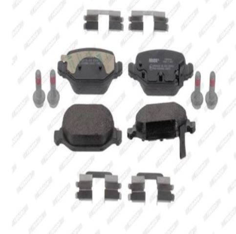 FROW 7821102001 — FREN BALATASI ARKA (95 mm) ALFA ROMEO MITO (955) 08- (KLIPS