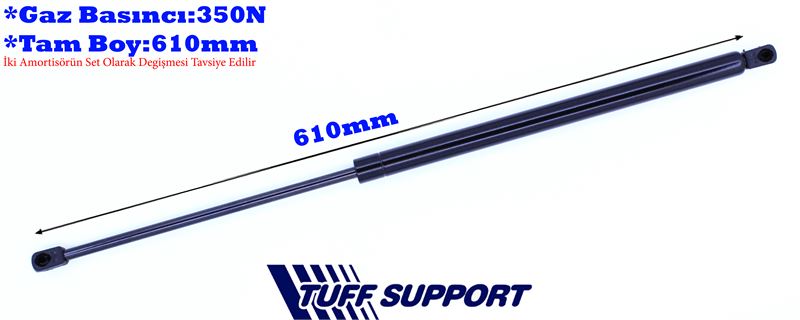 FROW 8141650009 — BAGAJ AMORTİSÖRÜ (596 MM) BMW 3 COMPACT (E 36)