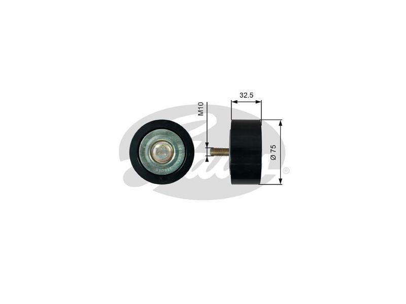 GATES T36739 — V KAYIS GERGI KASNAGI KANALLI CF, XF, XF II, XG, XG+ MX13 EURO 6 2012-