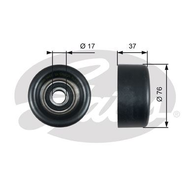 GATES T38028 — V KAYIŞ GERGİ RULMANI ACCORD 03-08 / CRV 02-06