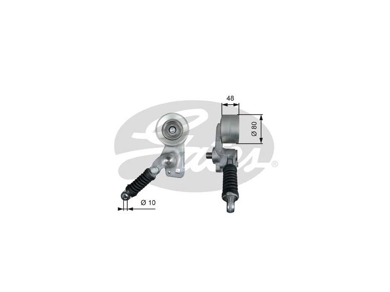 GATES T38604 — V KAYIŞ GERGİSİ KOMPLE MERCEDES-BENZ ACTROS, ACTROS MP2 / MP3, CITARO (O 530), CONECTO (O 345), O 403