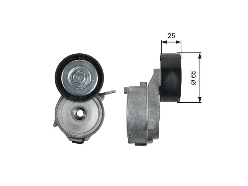 GATES T39211 — ALTERNATÖR GERGİ RULMANI VOLVO S80 2.0TDİ 08> V70 2.0D-C5 2.2 MONDEO 2.0TDCİ 07> 9653197280-C2Z16647