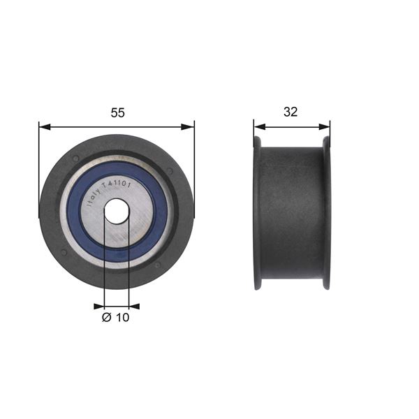 GATES T41101 — EKSANTRİK GERGİSİ