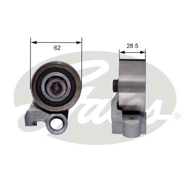 GATES T41183 — TRİGER GERGİ RULMANI KÜTÜKLÜ ( TOYOTA 2.5D-4D 3.0D4-D HILUX VI-VII HIACE IV-V LAND CRUISER 96-10 )