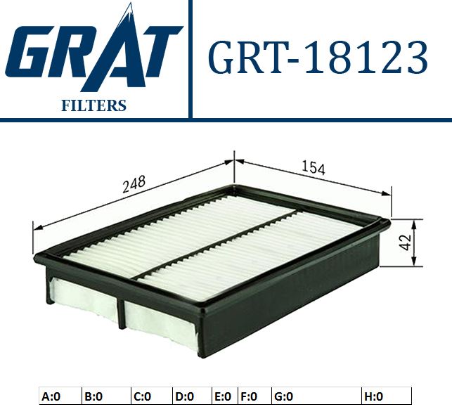 GRAT 18123 — HAVA FILTRESI - (TOYOTA CORONA 88/91 AT171-AT181 )