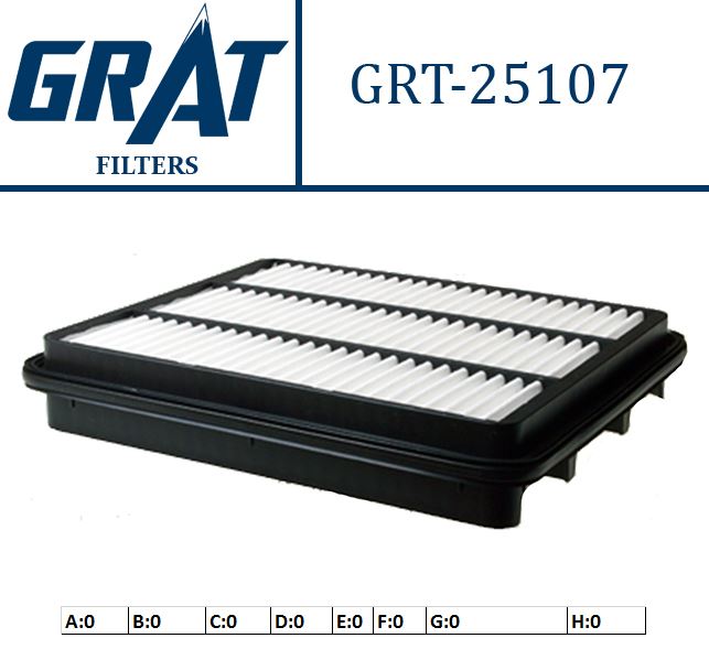 GRAT 25107 — HAVA FİLTRESİ -(CHEVROLET EPICA 2.0D 07/)