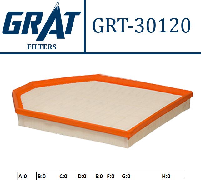 GRAT 30120 — HAVA FİLTRESİ ( BMW N20 / F25-F26 )