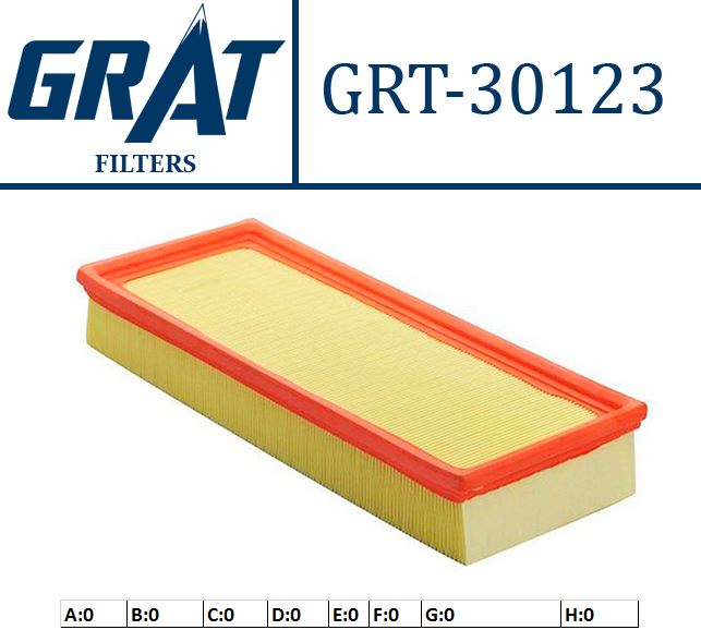 GRAT 30123 — HAVA FİLTRESİ ( BMW M30 / 530 I 88-95 / 730I 86-94 )