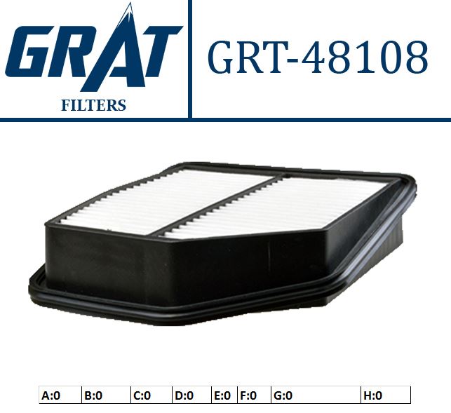 GRAT 48108 — HAVA FILTRESI (SUZUKI GRAND VITARA II 2.4 3.2 2009//)