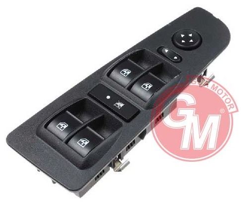 GUA 41696 — CAM ANAHTARI GRUBU ÖN SOL DIŞ DİKİZ AYNA KUMADASI İLE FİAT LINEA ÇERÇEVELİ