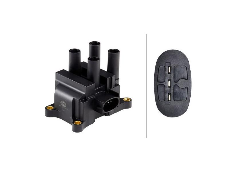 HELLA 5DA193175411 — ATEŞLEME BOBİNİ FOCUS I 98-04 1.6 16V-1.4 16V-1.8 16V-2.0 16V / ESCORT VII 95-99 1.3-1.6 16V / FIESTA