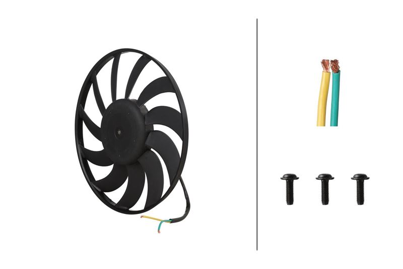 HELLA 8EW366421351 — FAN RADYATÖRÜ A4 B6 (8E2)/1.6