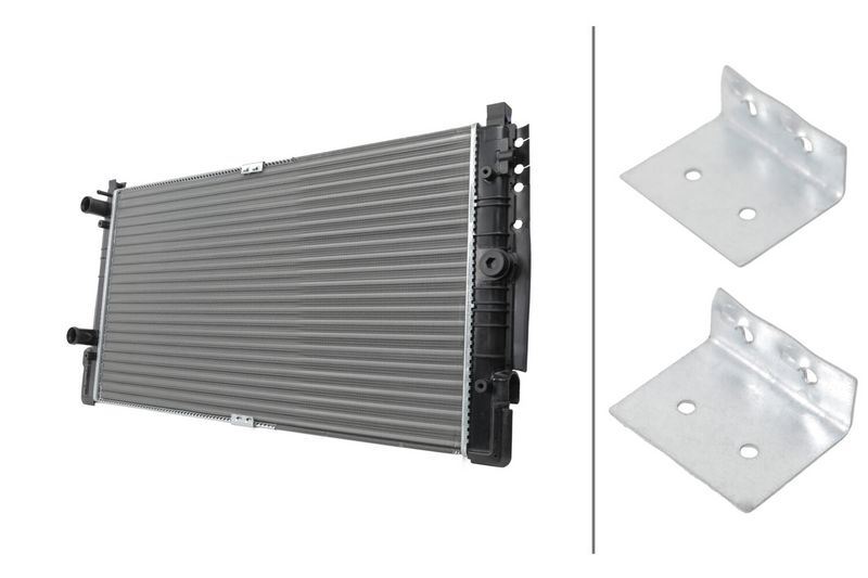 HELLA 8MK366301721 — RADYATÖR VW TRANSPORTER T4 Bus 2.5 TDI 95>03 MEKANİK
