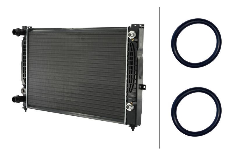 HELLA 8MK366304291 — SU RADYATÖRÜ PASSAT-A4-A6 ADR-AEB-AFN-AVG-AWT-AVB 1,8 T-1,9 TDI 97-04 (MEKANİK)