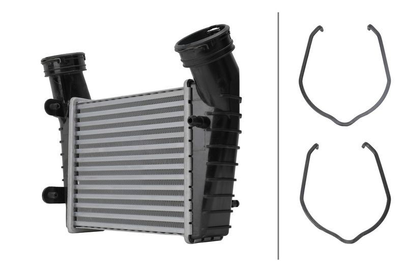 HELLA 8ML366341571 — INTERCOOLER RADYATÖRÜ (VW PASSAT 97-05 SKODA SUPERB 02-08) AVB-AVF