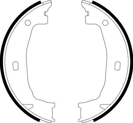 HELLA PAGID 8DA355050391 — EL FREN BALATASI ( BMW E46-87-90 / F20-30 )