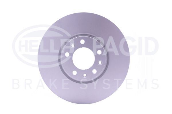 HELLA PAGID 8DD355117331 — FREN DİSKİ ÖN KAPLAMALI (PEUGEOT 508 1.6VTI 1.6 2.2HDI 10-/308 II 1.2VTI 1.6HDI 13- )