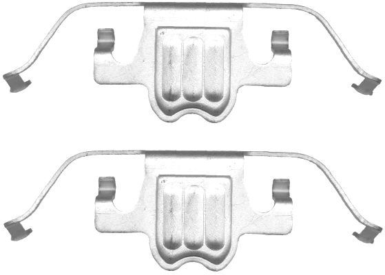 HELLA PAGID 8DZ355201411 — FREN BALATA SACI BMW ARKA E60 E61 E63 E64 E70 E71 F15 F16 5 SERİSİ 6 SERİSİ X5 X6 2004-2019