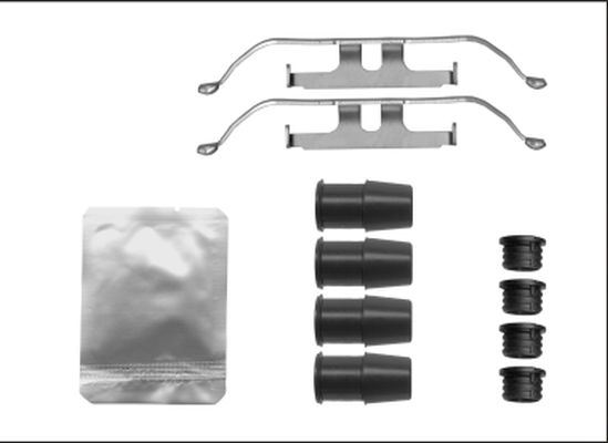 HELLA PAGID 8DZ355205631 — BALATA SAC TM.TK. ÖN. F20-F21-F30-F32-F33-F34-F35-F36. TAKOZLU.