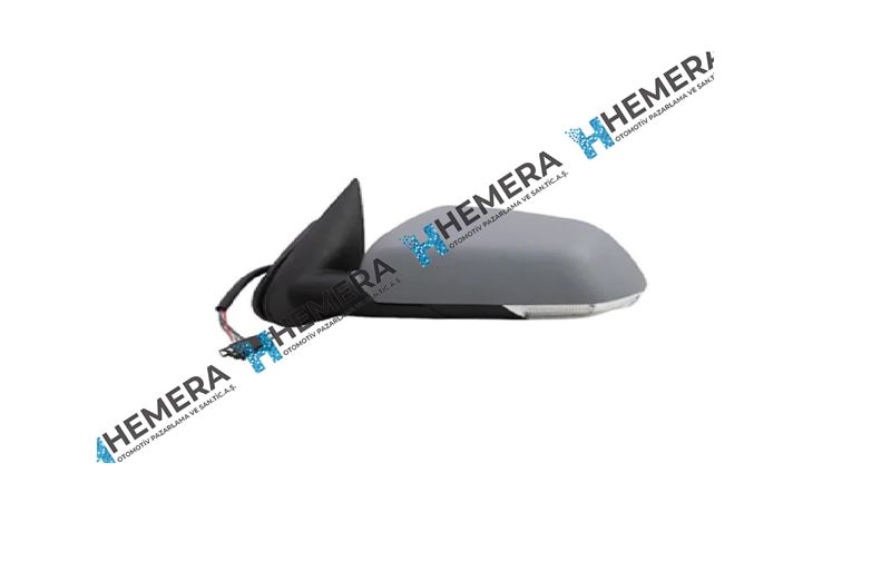 HEMERA 1Z1857507F — AYNA SOL KOMPLE ELEKTRİKLİ SKODA OCTAVIA 2004--