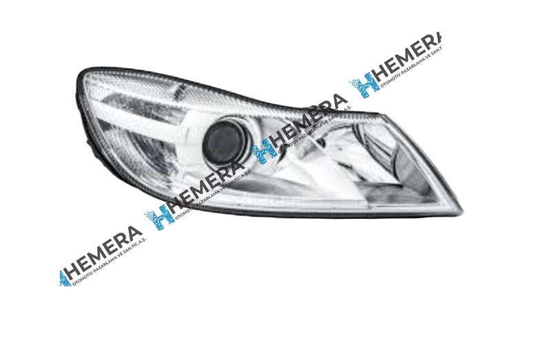 HEMERA 1Z1941018S — FAR ÖN SAĞ OCTAVIA YAZILI SKODA OCTAVIA 2009-2013