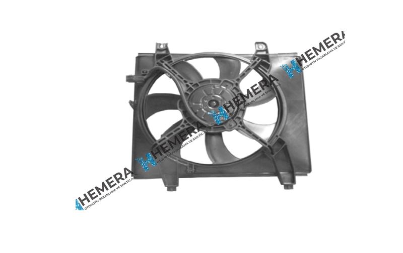 HEMERA 2538017800 — RADYATÖR FANI KOMPLE HYUNDAI ACCENT 2001-2005