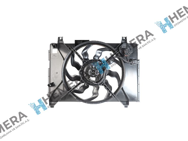 HEMERA 253801E450 — RADYATÖR FANI DİZEL HYUNDAI ACCENT ERA 2006-2011