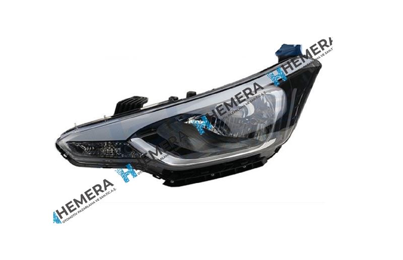 HEMERA 92101C8100 — FAR ÖN SOL LEDLİ HYUNDAI I20 2014--