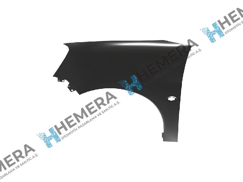 HEMERA 99C17L — ÇAMURLUK ÖN SOL SAC SİNYAL DELİKLİ PEUGEOT PARTNER 2007--