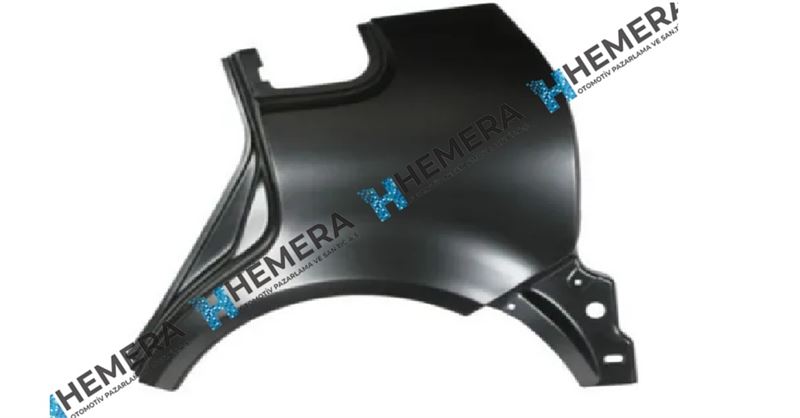 HEMERA A284L — ÇAMURLUK ARKA SOL SAC VOLKSWAGEN POLO 2002-2009
