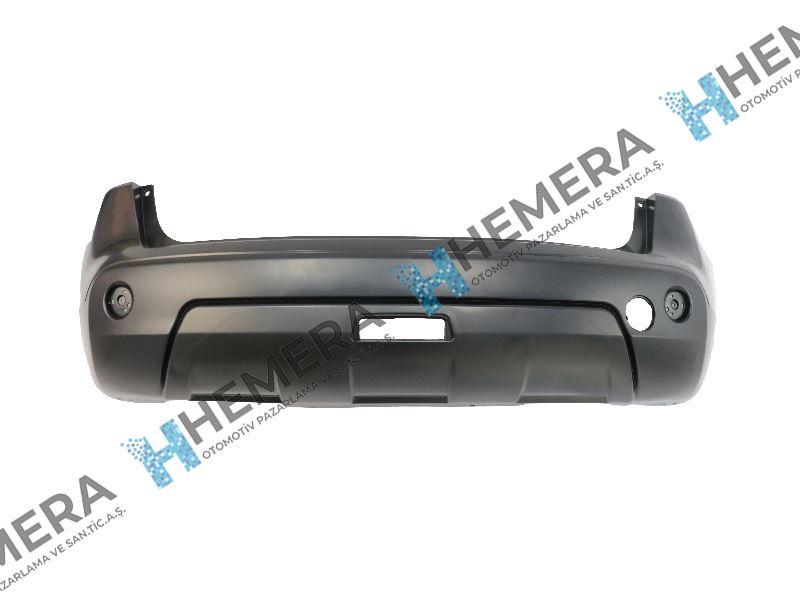 HEMERA NSB176NA — TAMPON ARKA SİYAH SENSÖRSÜZ REFLEKTOR DELİKLİ NISSAN QASHQAI 2010--