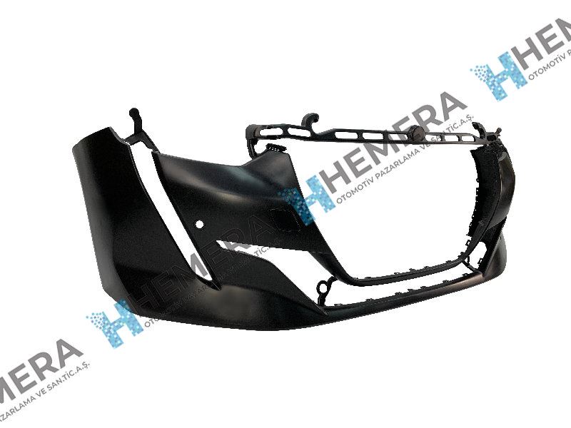 HEMERA P120819P1 — TAMPON ÖN SENSÖR DELİKLİ MAT SİYAH PEUGEOT 208 2019--