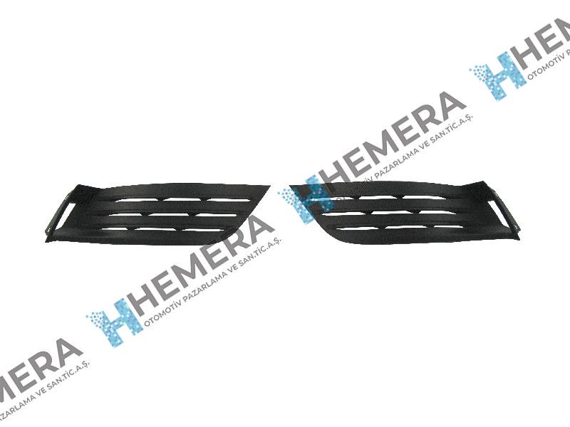 HEMERA P1R10YT5 — SİS FAR KAPAĞI ÖN SET SİYAH SİSSİZ RENAULT MEGANE IV 2016-2019