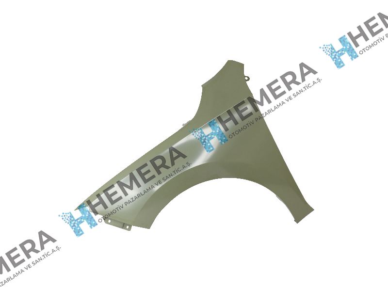 HEMERA SYSD016G001L — ÇAMURLUK ÖN SOL SAC SİNYAL DELİKSİZ SKODA RAPID 2016-2019