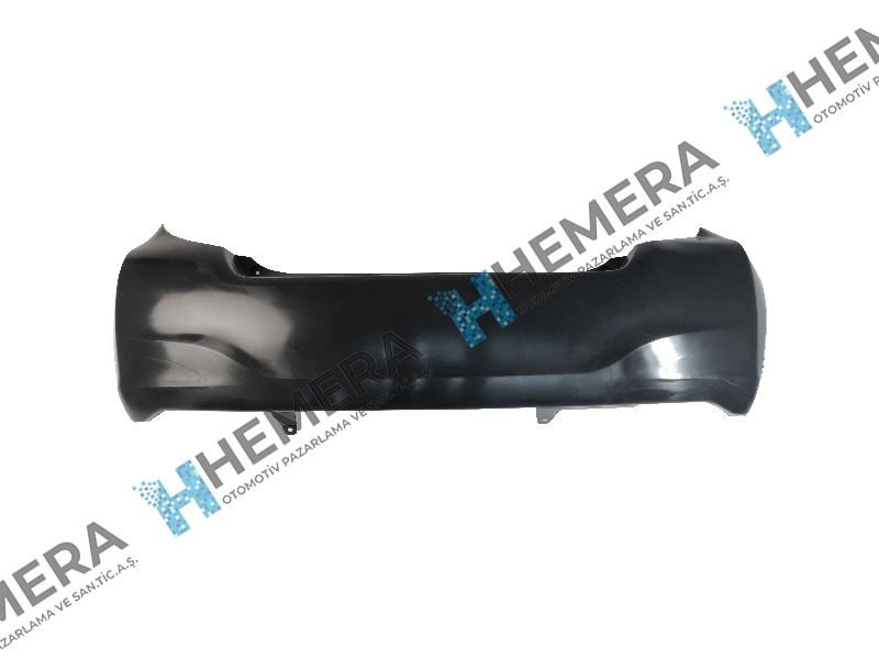 HEMERA TYB204NA — TAMPON ARKA 5 KAPILI SİYAH SENSÖRSÜZ REFLEKTOE DEL TOYOTA YARIS 2011-2014