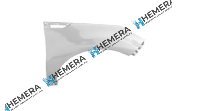 HEMERA YRJ02SUL14101R — ÇAMURLUK ÖN SAĞ SİNYAL DELİKLİ SAC KIA SOUL 2014--
