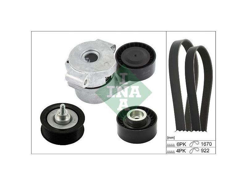 INA 529030110 — ALTERNATÖR V KAYIŞ RULMAN SETİ BOXER III JUMPER III DUCATO III TRANSIT PUMA 06> KLİMALI 2.0 HDI-TDCI