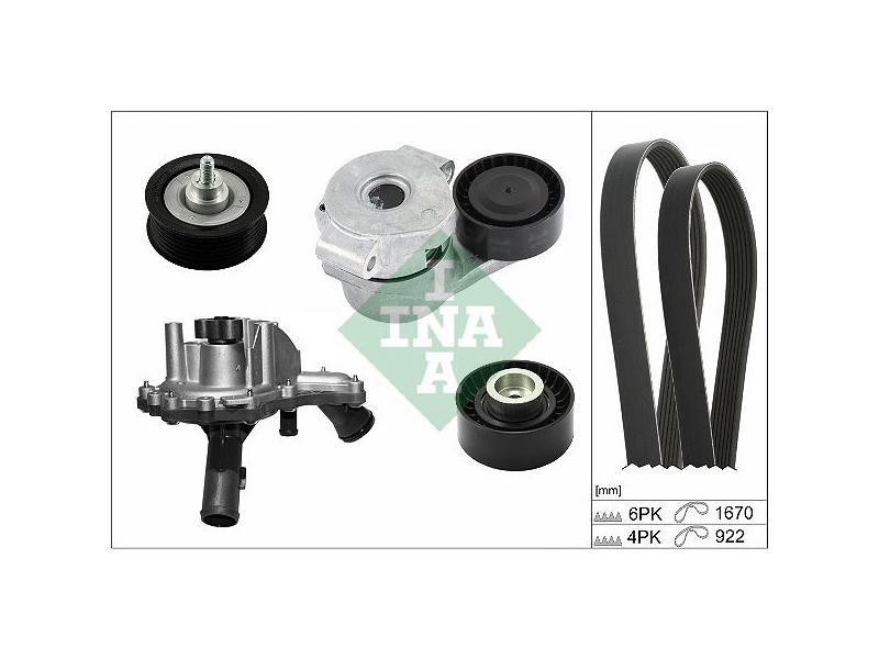 INA 529030130 — V KAYIŞ SETİ [6C1Q 8K500 AG 6C1Q 6D314 AB CC1Q 19A216 CA] TRANSIT V-347 BOXER-III JUMPER-III 2.2 TDCI HDI 06-